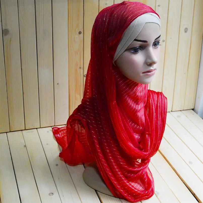 Mu1138 розничная продажа Золотая нить полоса леди обертывания благородный 165 см * 80