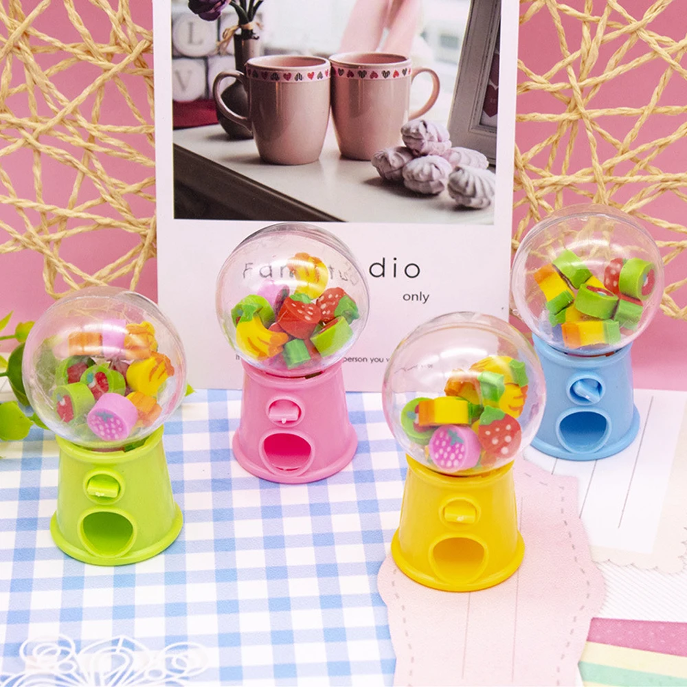 Ластик для детей обучающие игрушки девочек мини ластик фруктов витое яйцо