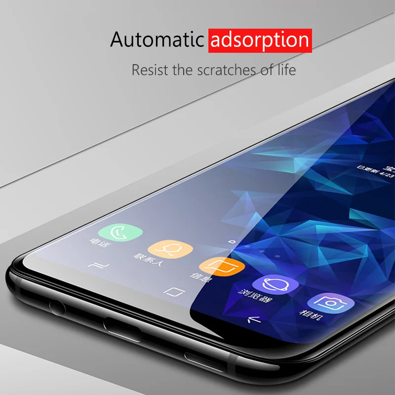 Закаленное стекло Ionct 6D для Samsung Galaxy S8 S9 Plus Note 8 Защита экрана S6 S7 Edge защитная
