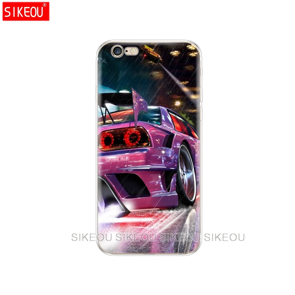 Силиконовый чехол для телефона Iphone 6X8 7 6s 5 5s SE Plus 10 XR XS Max GTR с принтом спортивного
