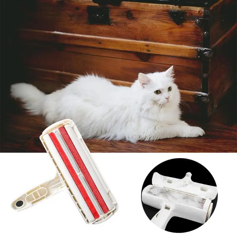 Reusable Pet Hair Remover Roller Dog Cat Fur Roller Sofa Clothes Cleaning Brush self-cleaning Lint Pet Hair Remover Pets Product