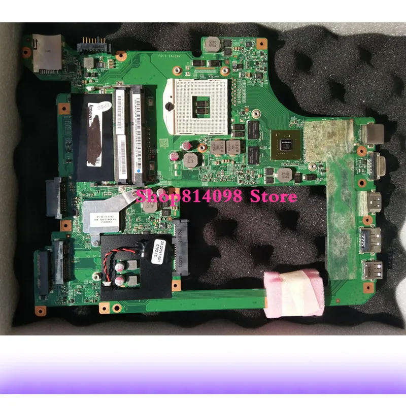 Материнская плата kefu для ноутбука Lenovo B560 HM55 DDR3 1G с видеокартой GeForce 310M материнская