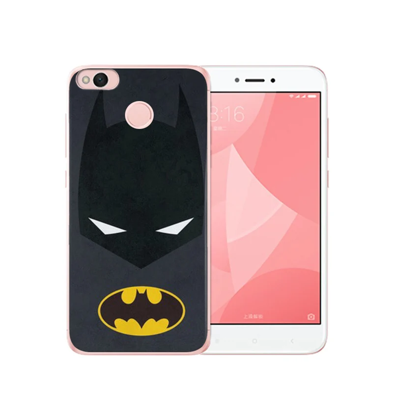 Batman Joker Flamingo iron Man Cool For Xiaomi Redmi Mi 3S Pro 4X 4A 5A 5 Plus note 3 4 6 6A A1 5X A2 6X Dream Case cover |