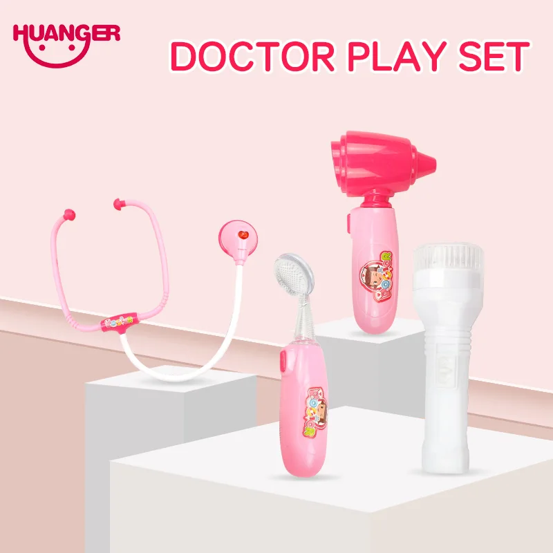Huanger 17 шт. набор игрушек для игры в доктора Doctora Juguetes детей медицинский обучающая