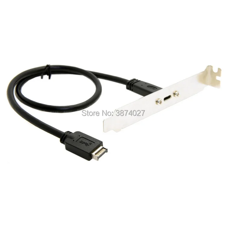USB3.1 USB 3 1 удлинитель передней панели type-e Type E для USB-C Type-C с винт крепления |