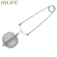 hilife stainless steel tea infuser sphere mesh tea strainer coffee herb spice filter diffuser handle tea ball