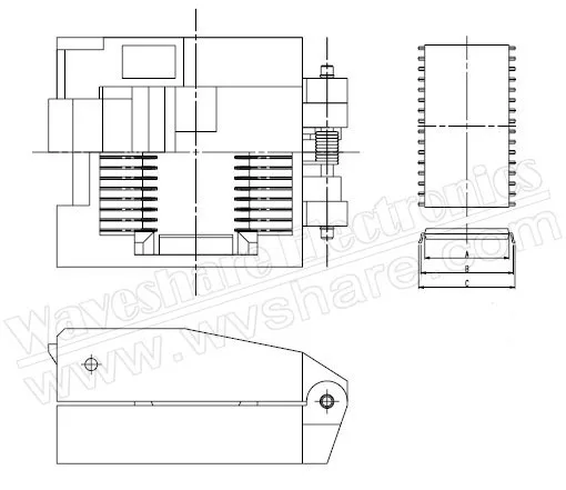 SO28 SOIC28 SOP28  DIP28 (B)  Enplas IC        1, 27   7, 9