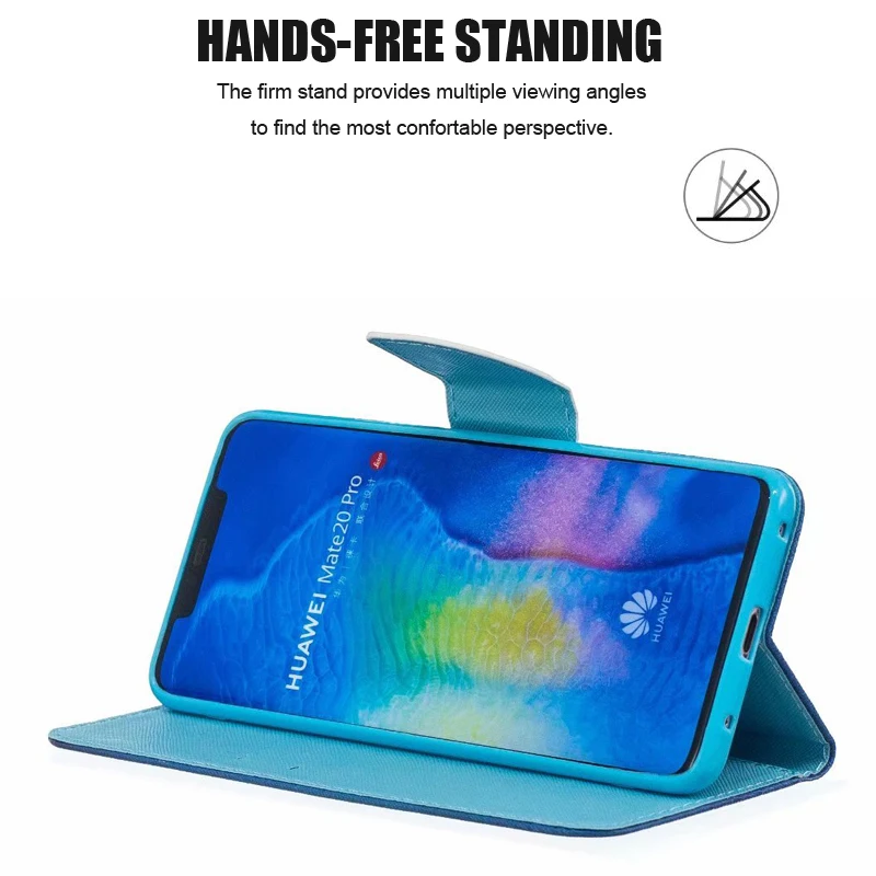 Роскошный чехол-кошелек с откидной крышкой для Huawei Enjoy 7S 7 P Smart Plus 8E Honor 8C 7X 9 8 Lite 7C Play