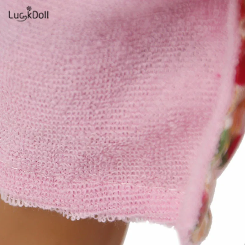 LUCKDOLL модная новая пижама из хлопка+ маска для глаз+ обувь, комплект из трех предметов костюм для 43 см для ухода за ребенком для мам кукла или 18-дюймовые куклы аксессуары лучший подарок