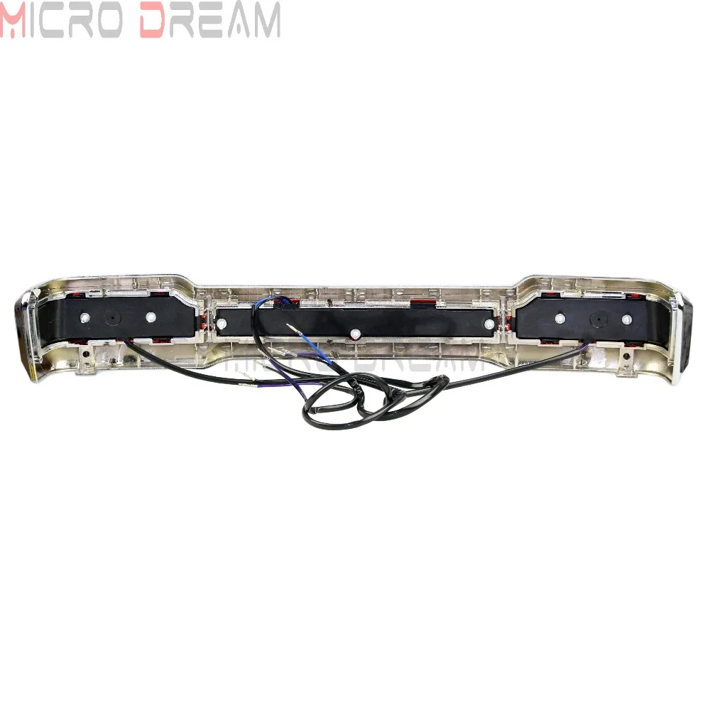 Хромированные задние тормозные ходовые огни для мотоцикла 19 дюймов светодиодные