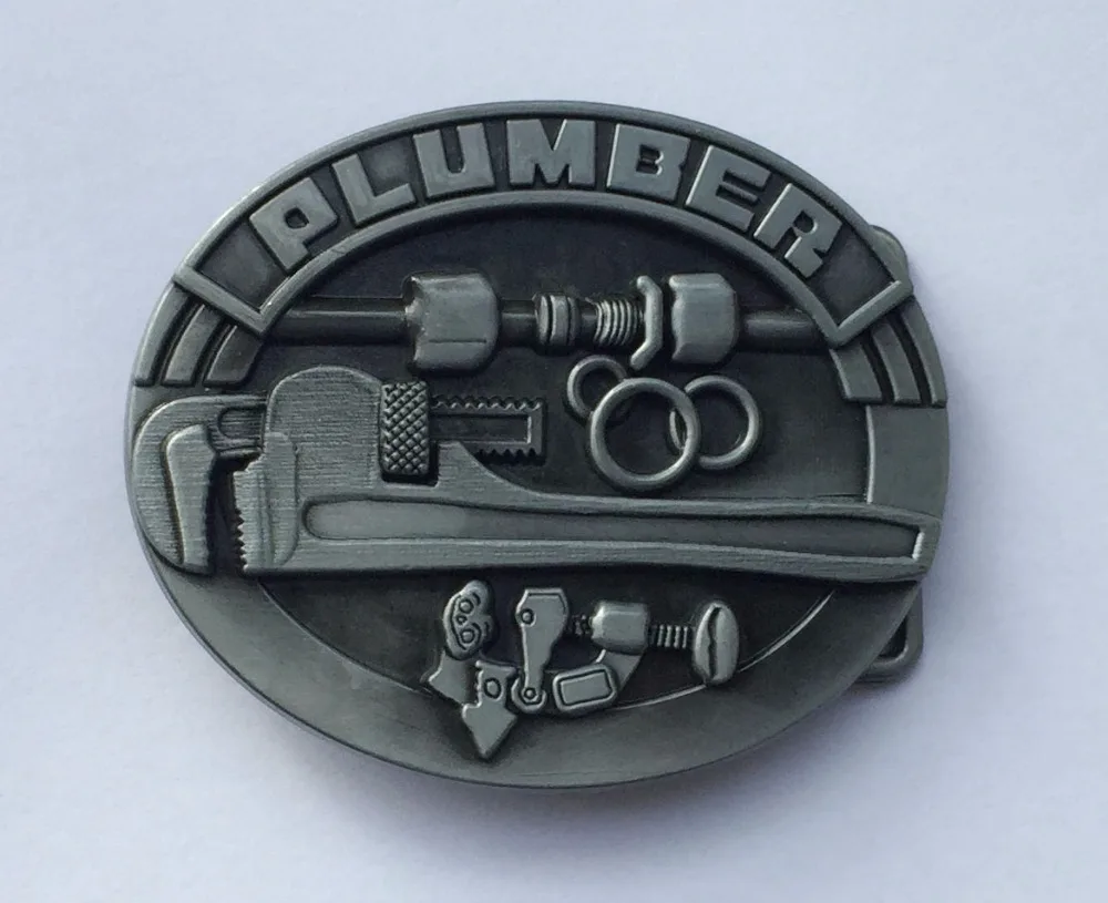 

Plumber belt buckle