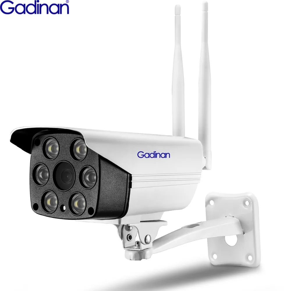 Цилиндрическая IP камера Gadinan 1080P для систем видеонаблюдения с поддержкой Wi