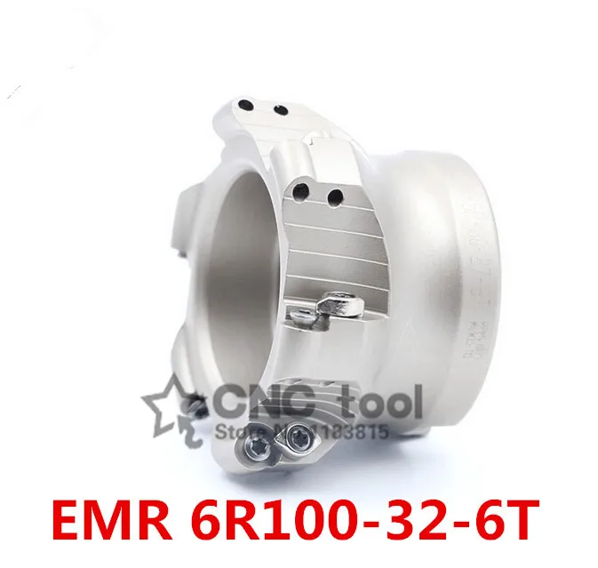 EMRW 6R-100-32-6T Торцевой фрезерный резак с индексируемой плоской черновой резкой