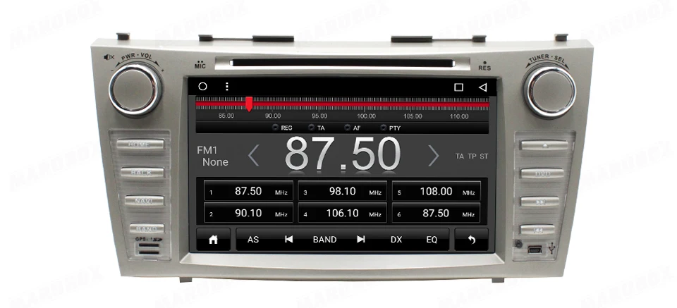 MARUBOX 2DIN четырехъядерный 8 дюймов Android 7,1 для Toyota Camry 2006-2011 gps Bluetooth стерео радио автомобильный мультимедийный плеер 8A101T3