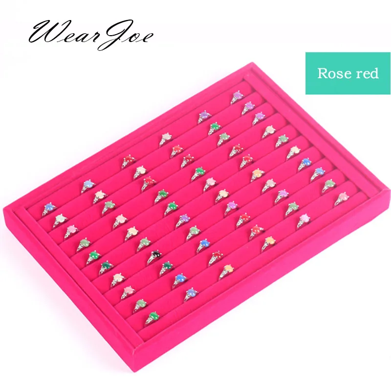 Классический качественный деревянный органайзер для хранения кольца большого