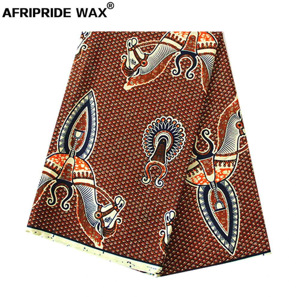 

New africa print whole sale batik cotton fabric AFRIPRIDE 100% high quality cotton ankara print for dress curtain A18F0405