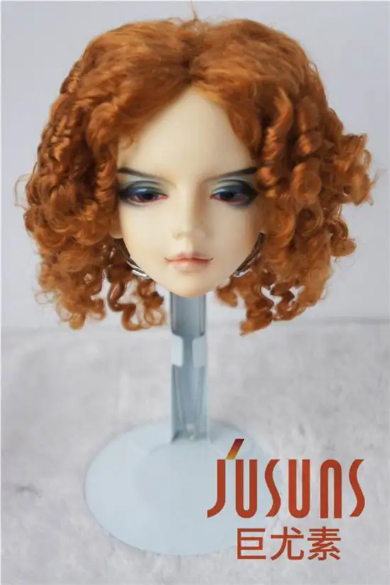 JD001 23-25 см Blyth куклы парики 9-10 дюймов синтетический мохер кукла волосы унисекс средней длины волна BJD парики