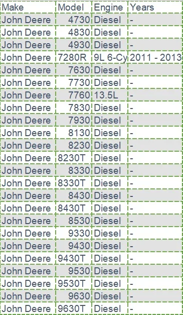 200 ампер 12В переменного тока для JOHN DEERE BOSCH 88230 8330 8530 9330 9430 9530 9630 AL5058N SE501834