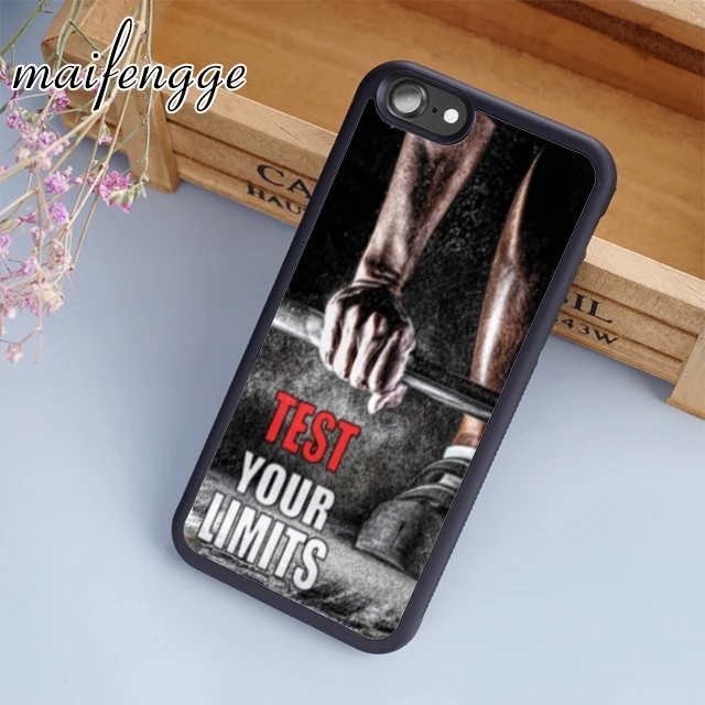Maifengge чехол для телефона тренировок в тренажерном зале и бодибилдинга iPhone 11 12 Pro X