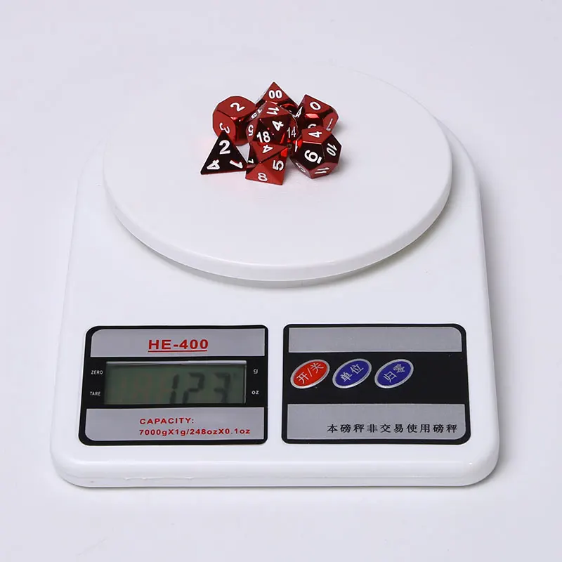 Dnd многогранник металлические кости rpg Подземелья и Драконы настольные игры d4 6 10