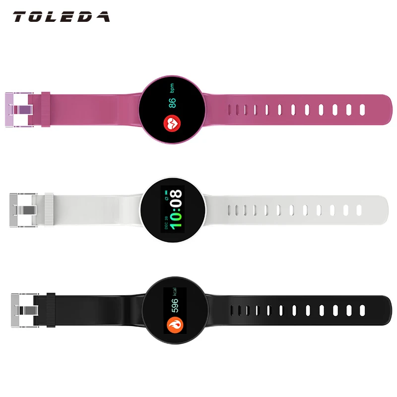

Toleda D3Plus Relojes Inteligentes Buletooth Smart Watch Waterproof Heart Rate Blood Pressure SPO2 Fitness Band Tracker Gifts