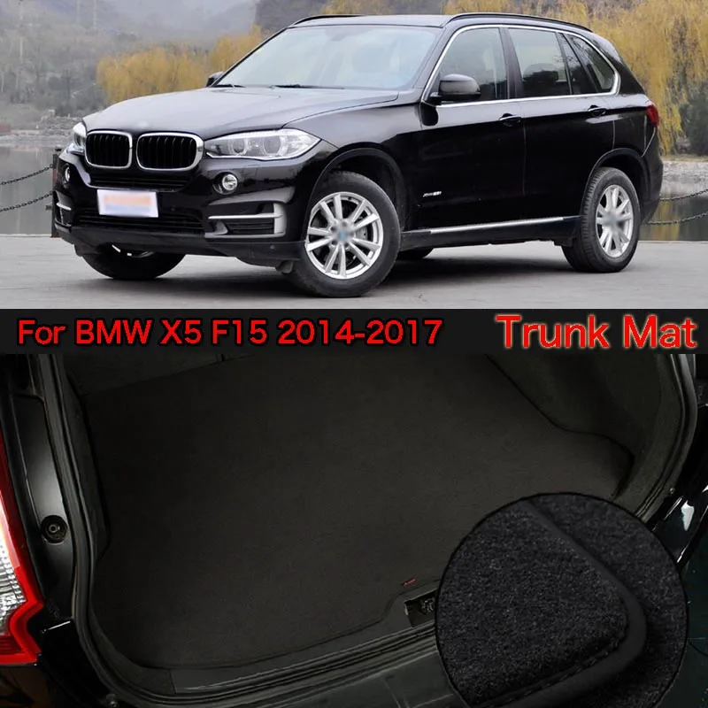

Nylon Fabric Washable Car Trunk Cargo Liner Carpet Mats For BMW X5 F15 2014+