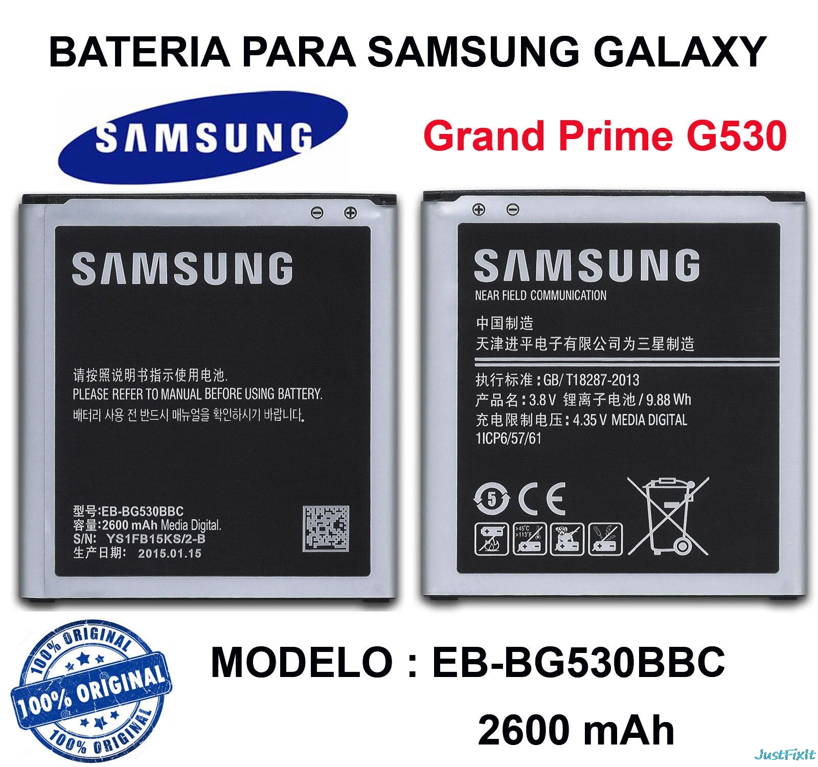 EB BG530BBC BG530CBE BG531BBE Батарея для samsung Galaxy Grand Prime J3 2016 J320f J320fn J320M|battery for samsung|battery forbattery