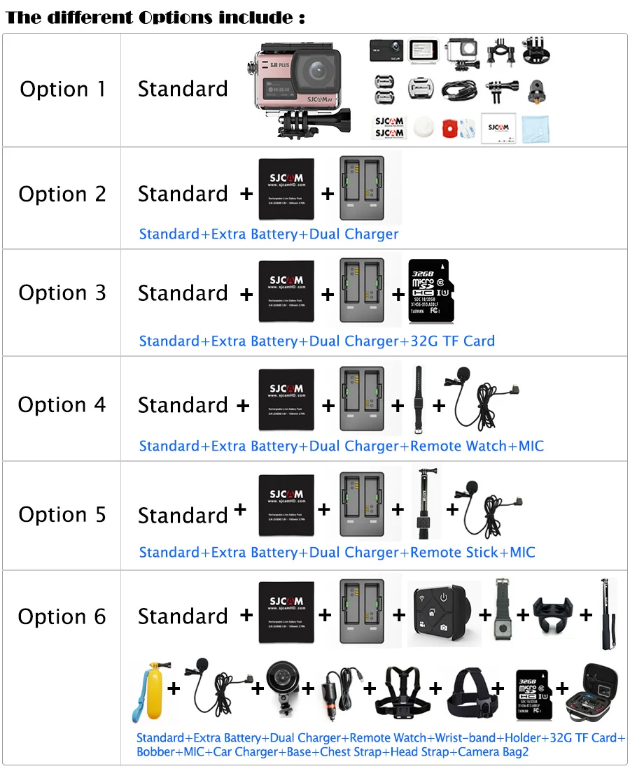 SJCAM SJ8 Plus 4K Wi-Fi Спортивная камера водонепроницаемая анти-встряхивание двойной сенсорный экран 8* Цифровой зум WiFi Пульт дистанционного управления экшн DV