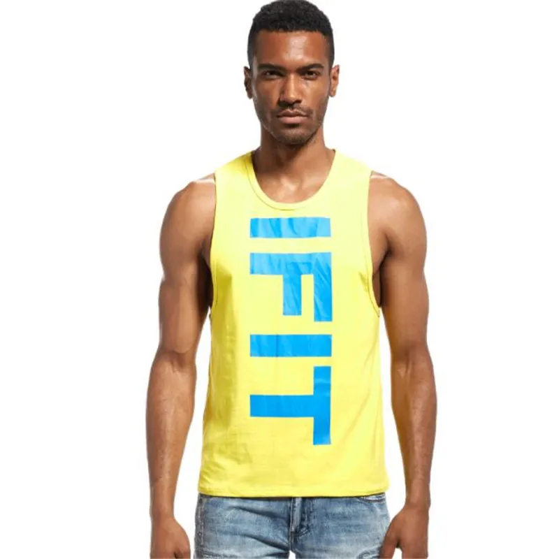 Новые мужские хлопковые майки безрукавки с глубоким вырезом и круглым