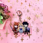 Аниме Tate no Yuusha no назаagari Raphtalia Fillo, акриловая фигурка, брелок, коллекция японских аниме-подвески, милые брелоки