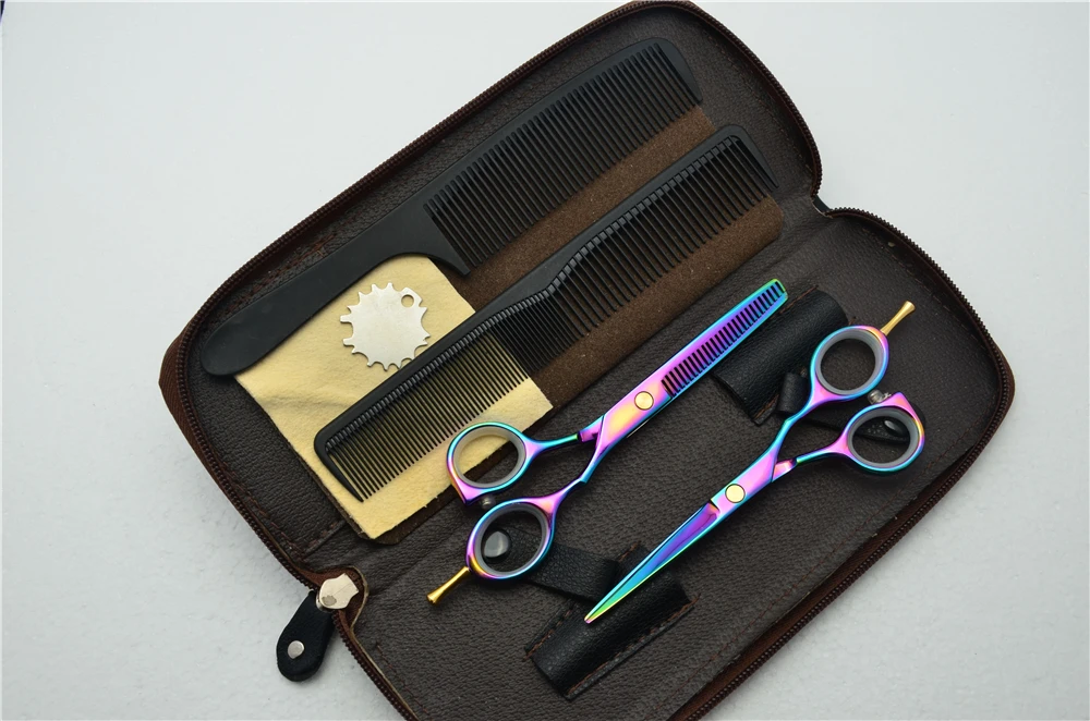 Ножницы Профессиональные для парикмахерской 5 дюйма 4 шт. | Красота и здоровье