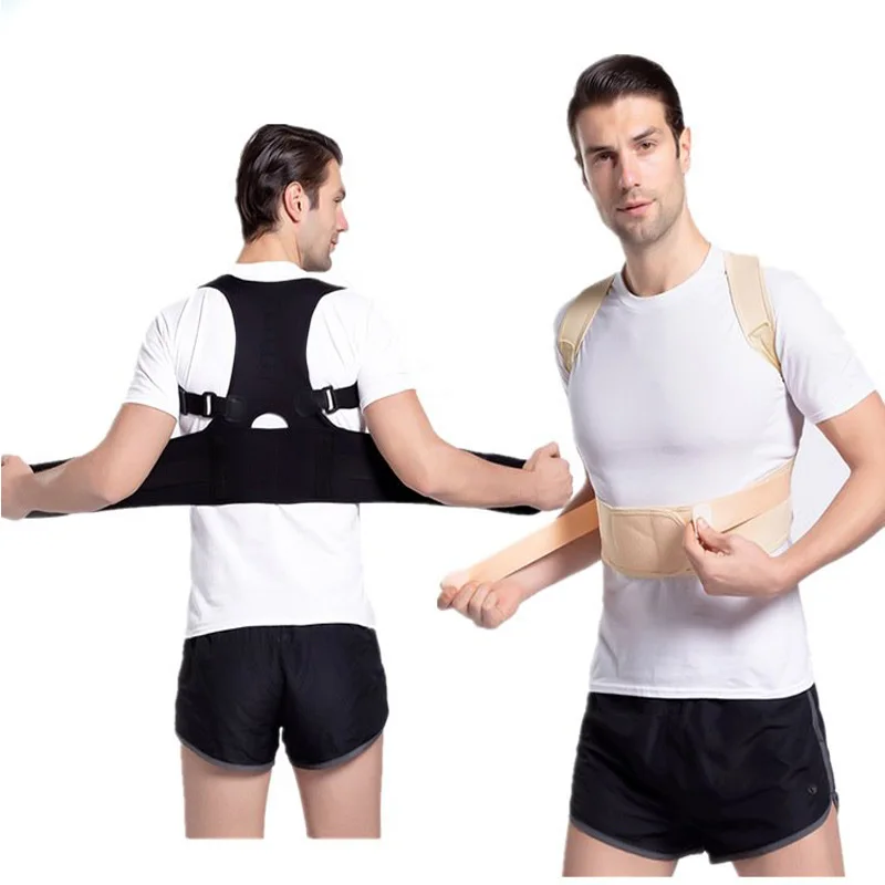 Неопреновый формирователь тела мужской Пояс Корректор осанки Магнитная терапия