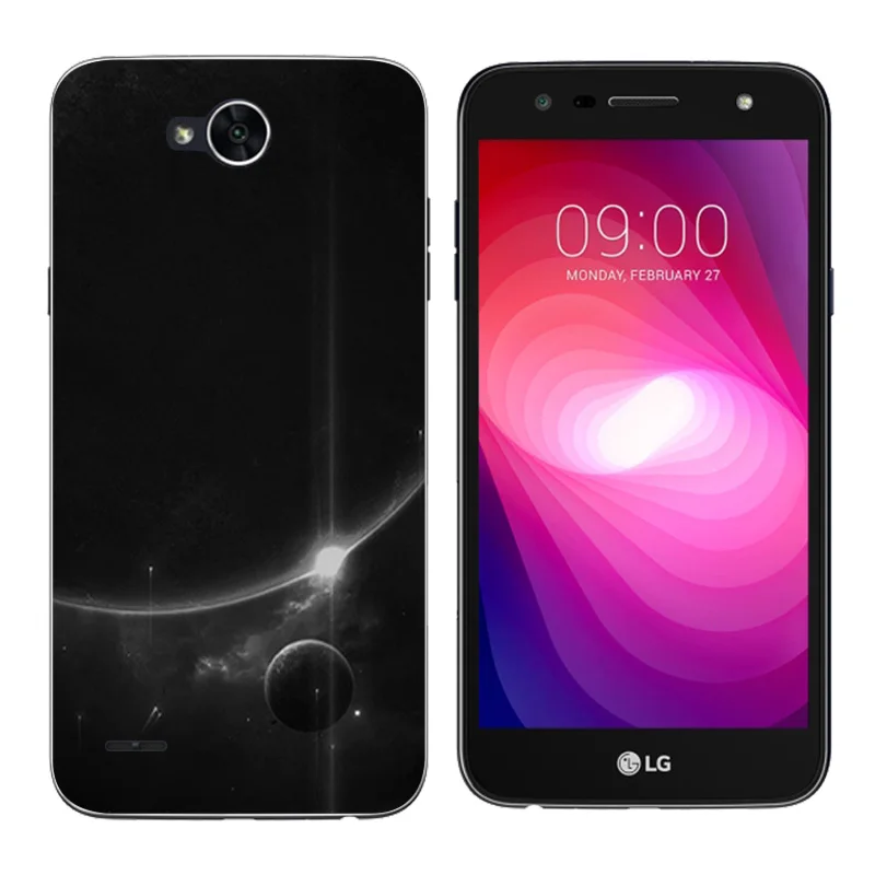 for LG X Power 2 Silicone Case K10 Cover Billow Printing Soft TPU Mobile Phone Bags K 10 |