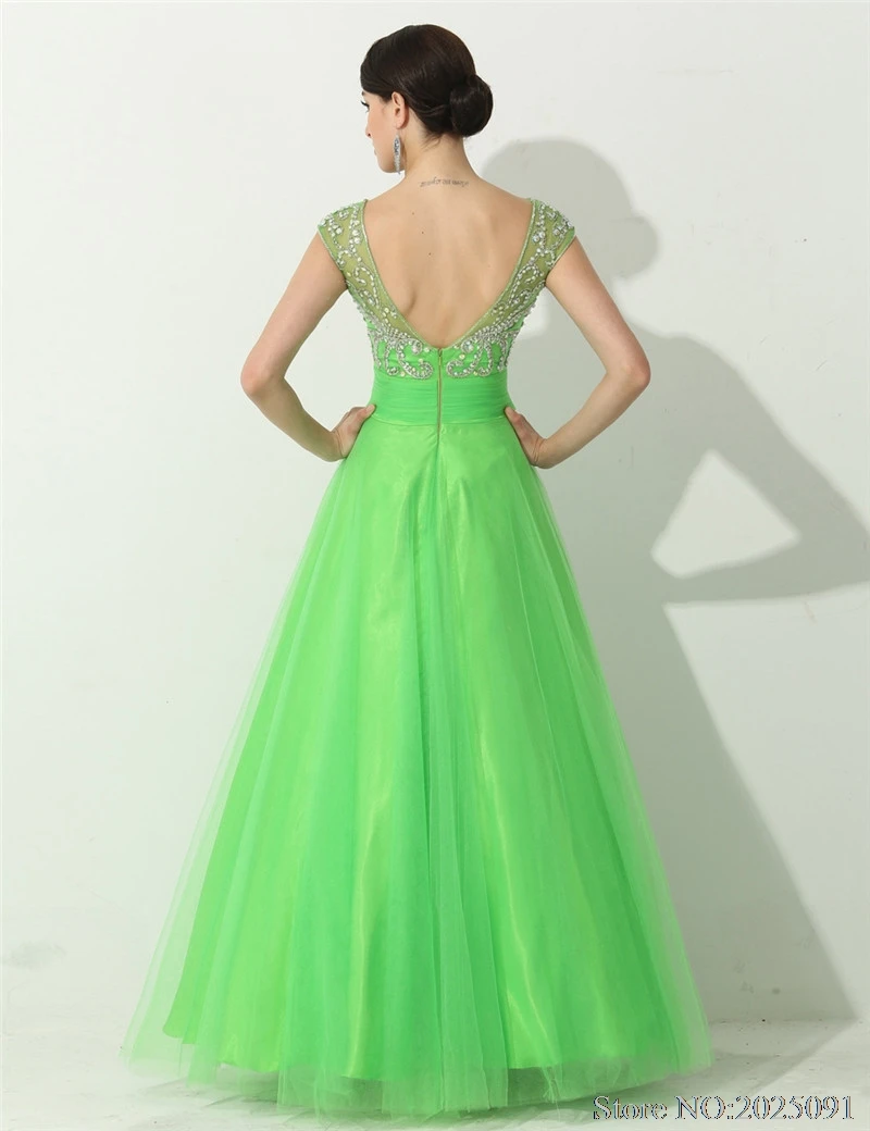 Сексуальные длинные вечерние платья с хрустальными бусинами vestido Longo longo с открытой спиной Robe de soiree вечерние платья