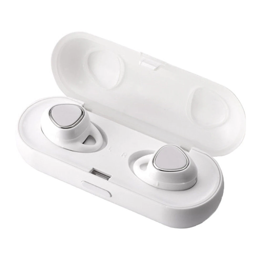 Оригинальные вакуумные наушники с двумя ушками, беспроводные Bluetooth для samsung gear iConX, SM-R150, без шнура, спортивные мини-скрытый наушник - Цвет: BLUE