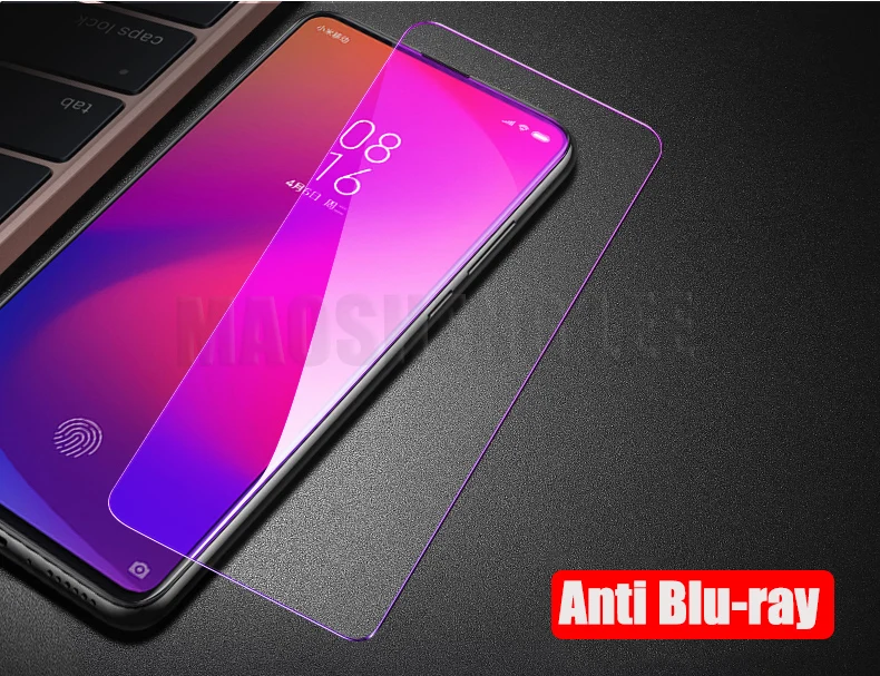 2 шт./лот, закаленное стекло для Xiao mi Red mi K20 mi 9T Pro, защита экрана, анти-Blu-Ray стекло для Xiaomi mi 9 T, защитное стекло