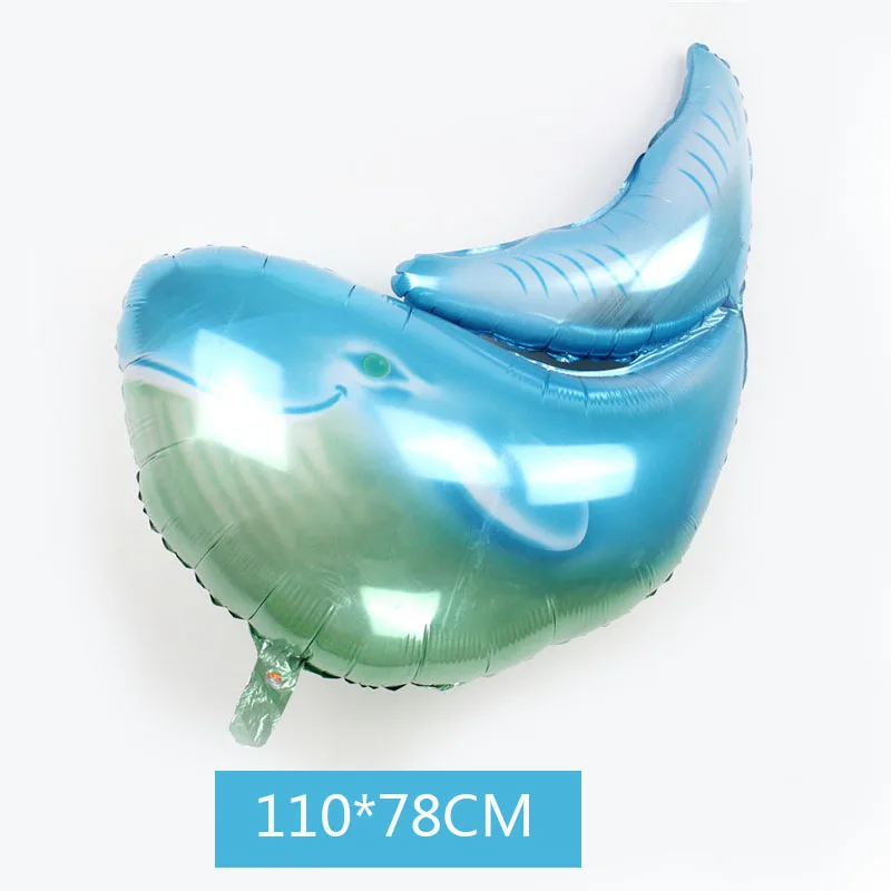 Баллоны в виде крупного Кита 43 дюйма 1 шт. | Дом и сад
