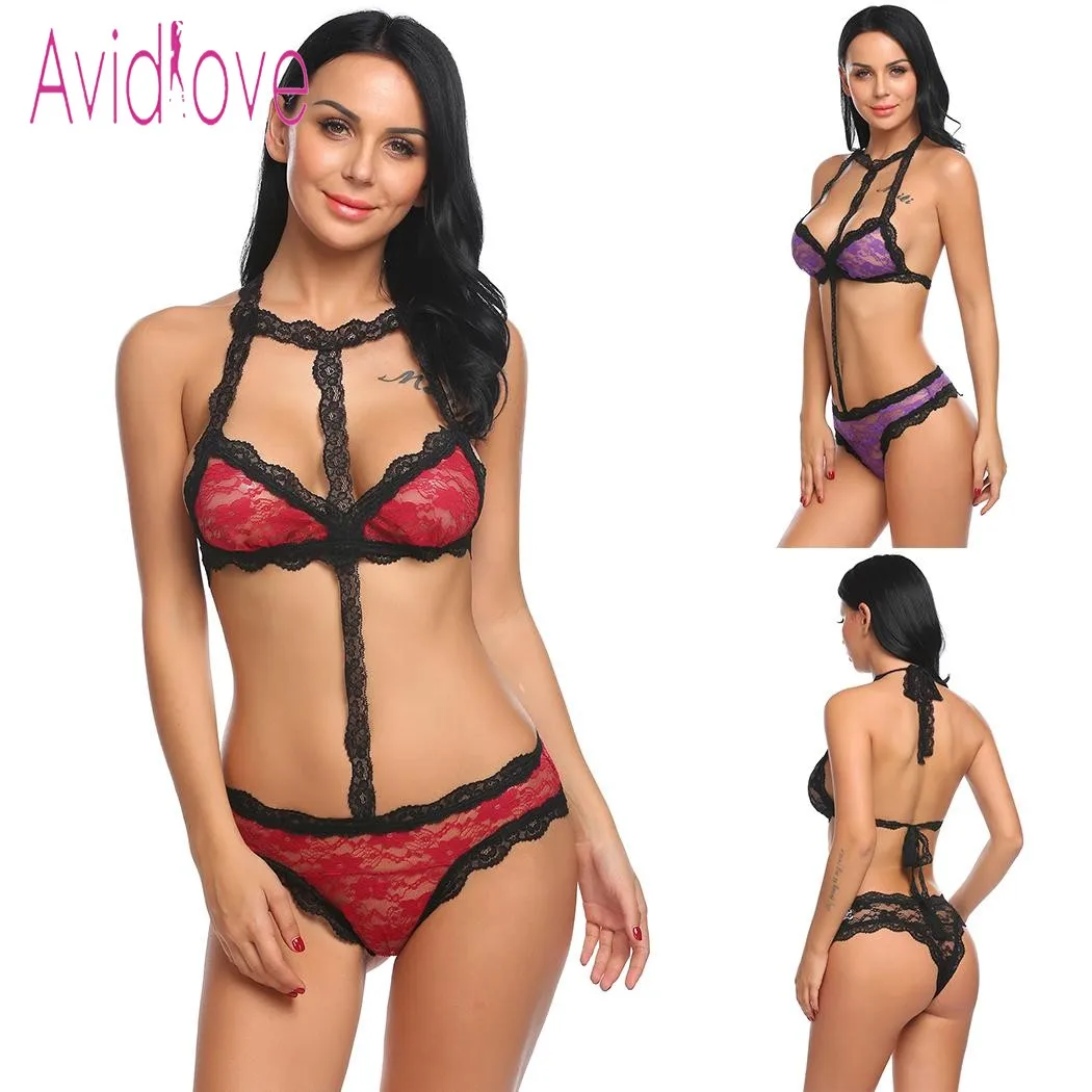 Avidlove Новое сексуальное нижнее белье горячее эротическое боди для женщин