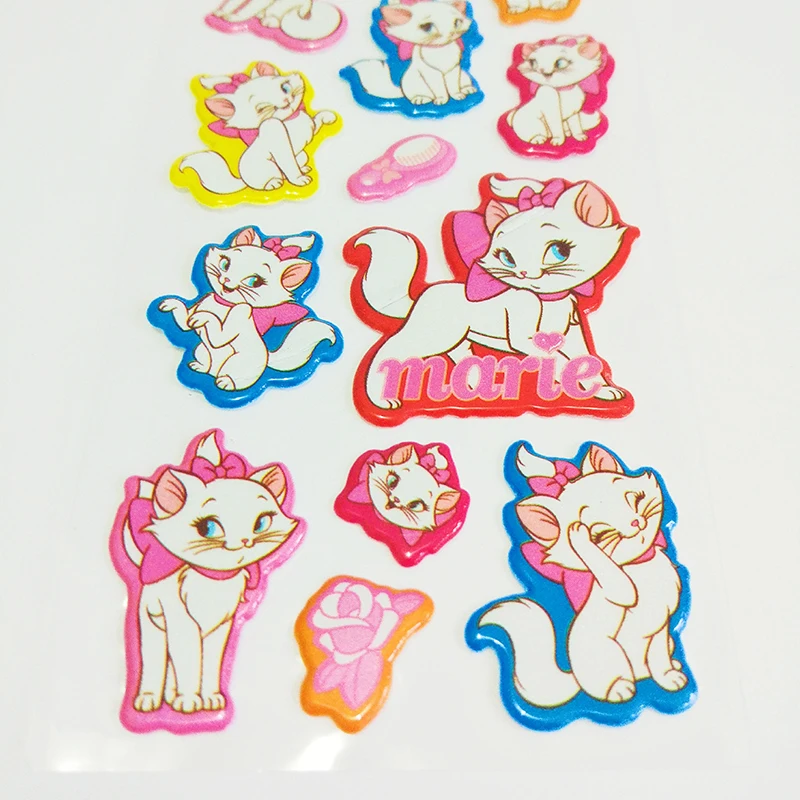 Мультяшный Кот наклейки игрушки для детей Pegatinas DIY Фото аксессуары альбомов