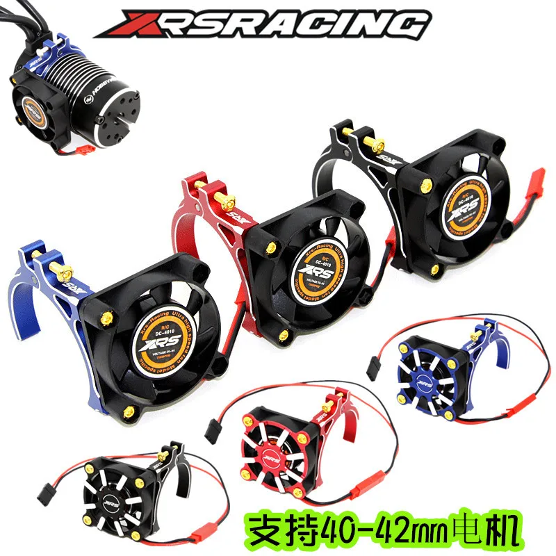 FATJAY XRSRACING RC 40-42 мм теплоотвод с высокоскоростным охлаждающим вентилятором, ЧПУ, алюминиевый сплав для RC 1/8, 1/10, багги, грузовиков, автомобилей, двигателей FATJAY XRSRACING RC 40-42 мм теплоотвод с высокоскоростным охлаждающим вентилятором, ЧПУ, алюминиевый сплав для RC 1/8, 1/10, багги, грузовиков, автомобилей, двигателей