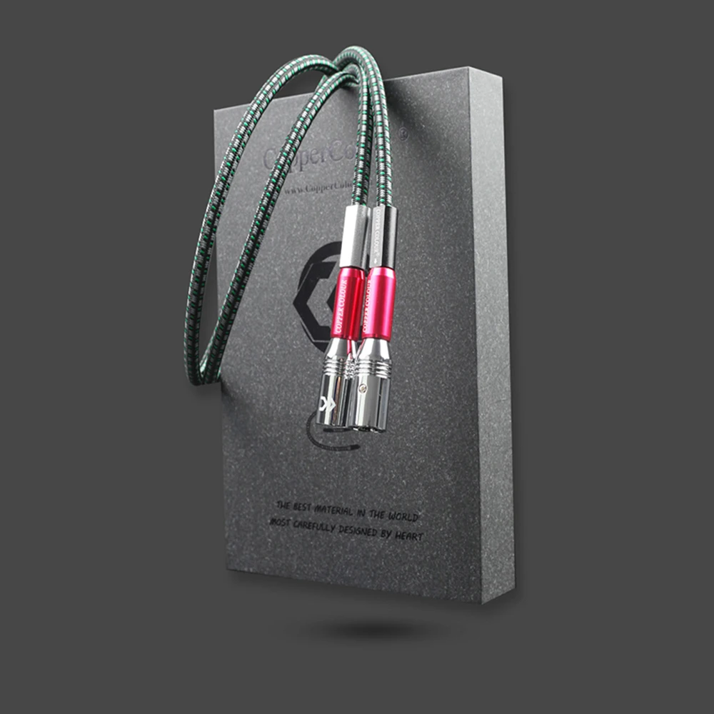 CopperColour CC FOND III XLR аудиокабель для аудиофила Hi Fi Соединительный шнур с позолоченным