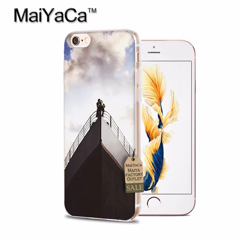 MaiYaCa Титаник прозрачный мягкий ТПУ чехол для телефона iPhone 8 7 6 6S Plus X 10 5 5s 11pro 12Pro max