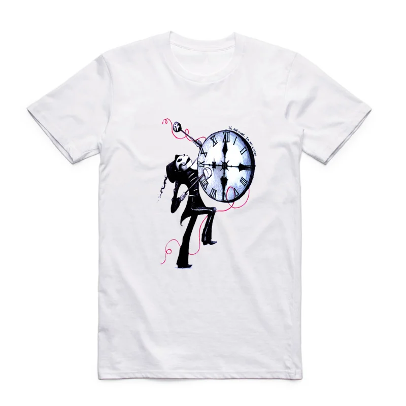 Asian Size Men Women Printing Punk Band My Chemical Romance T-shirt Summer Casual O-Neck Short Sleeves Polyester HCP4076 | Мужская