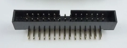 

40 шт., прямоугольные штекеры, 30 контактов, 2x15P, 2,0 мм