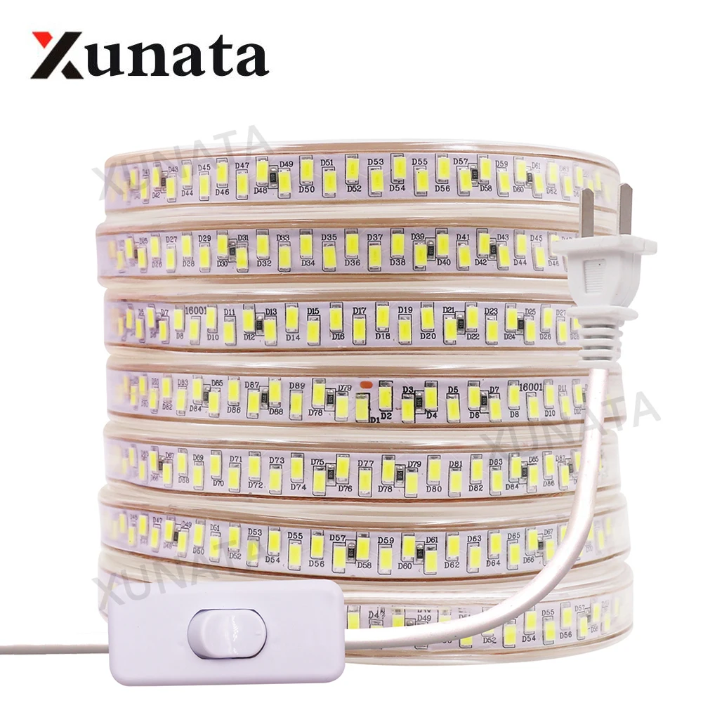 СВЕТОДИОДНАЯ лента SMD 5730 180 светодиодов/м гибкая светодиодная водонепроницаемая