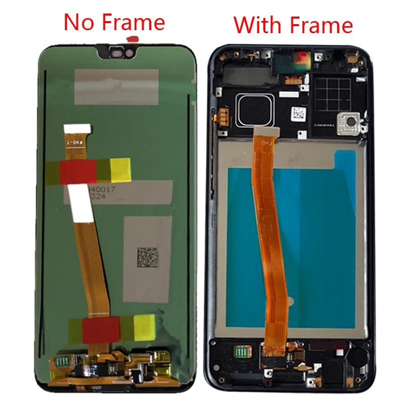 Оригинальный сенсорный ЖК-дисплей 5 84 дюйма для Huawei Honor 10 дигитайзер с рамкой