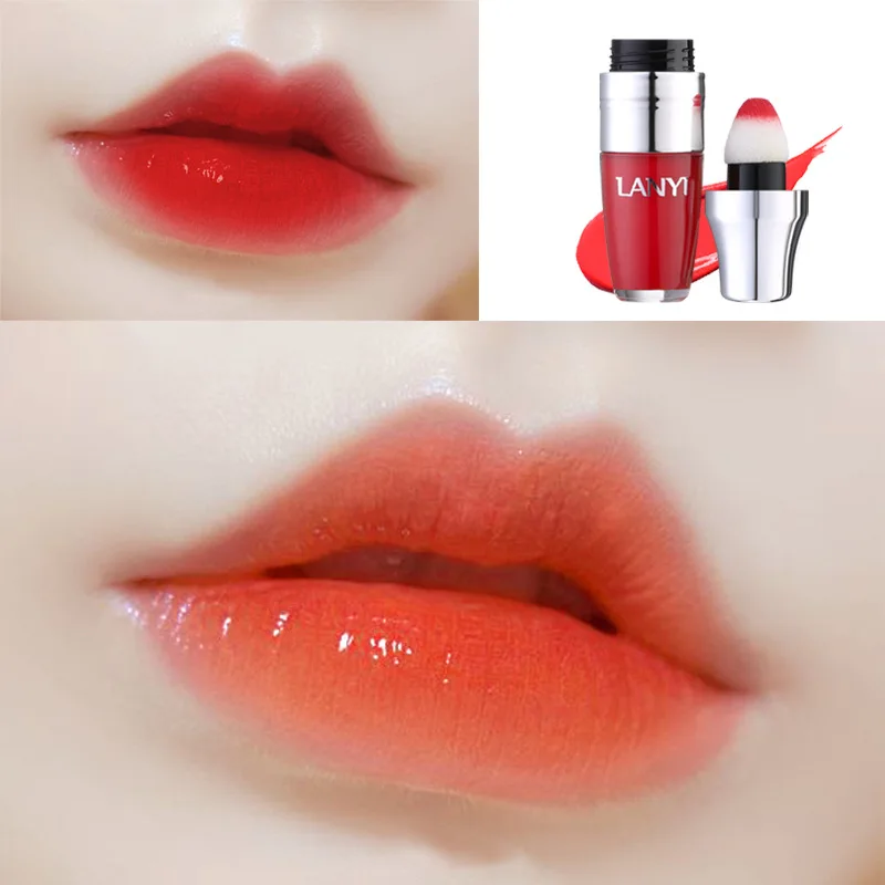 1 шт. Lanyi Shake Lok kind Air Cushion глазурь для губ увлажняет и увлажняет воздушную подушку губная помада для губ