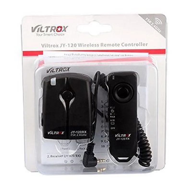 Viltrox JY-120 C1 пульт дистанционного управления спуском фотографического затвора с JY-120 C1 для цифровой однообъективной зеркальной камеры CANON EOS 70D 60D 60Da 1100D 1000D 700D 650D 600D 550D 500D 450D 400D