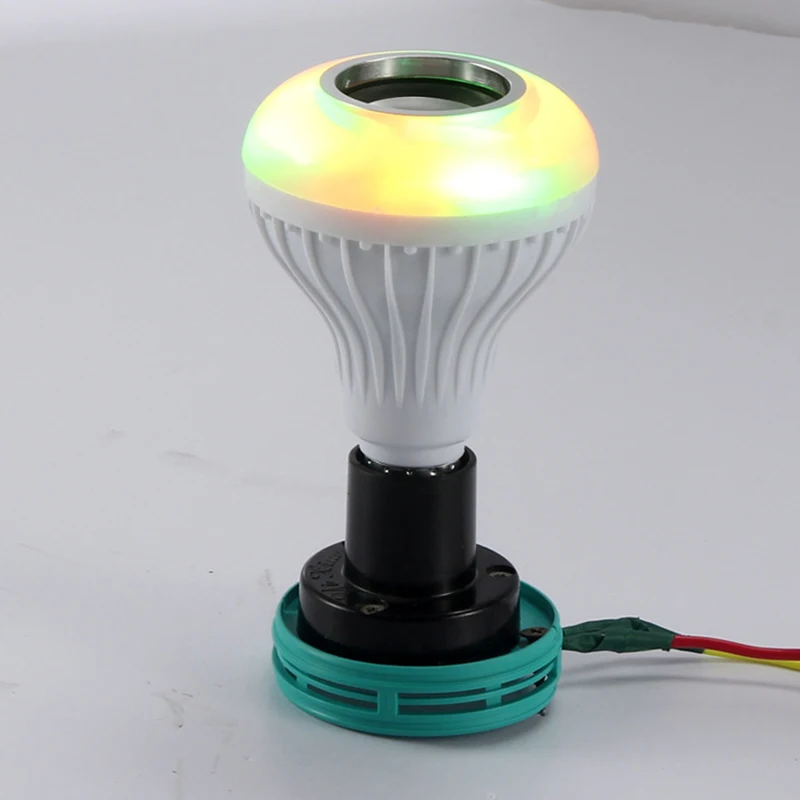 Litwod Z20 E27 беспроводной Bluetooth динамик+ 12 Вт RGB светодиодный светильник 110 В 220 В умный светодиодный светильник музыкальный плеер аудио с пультом дистанционного управления