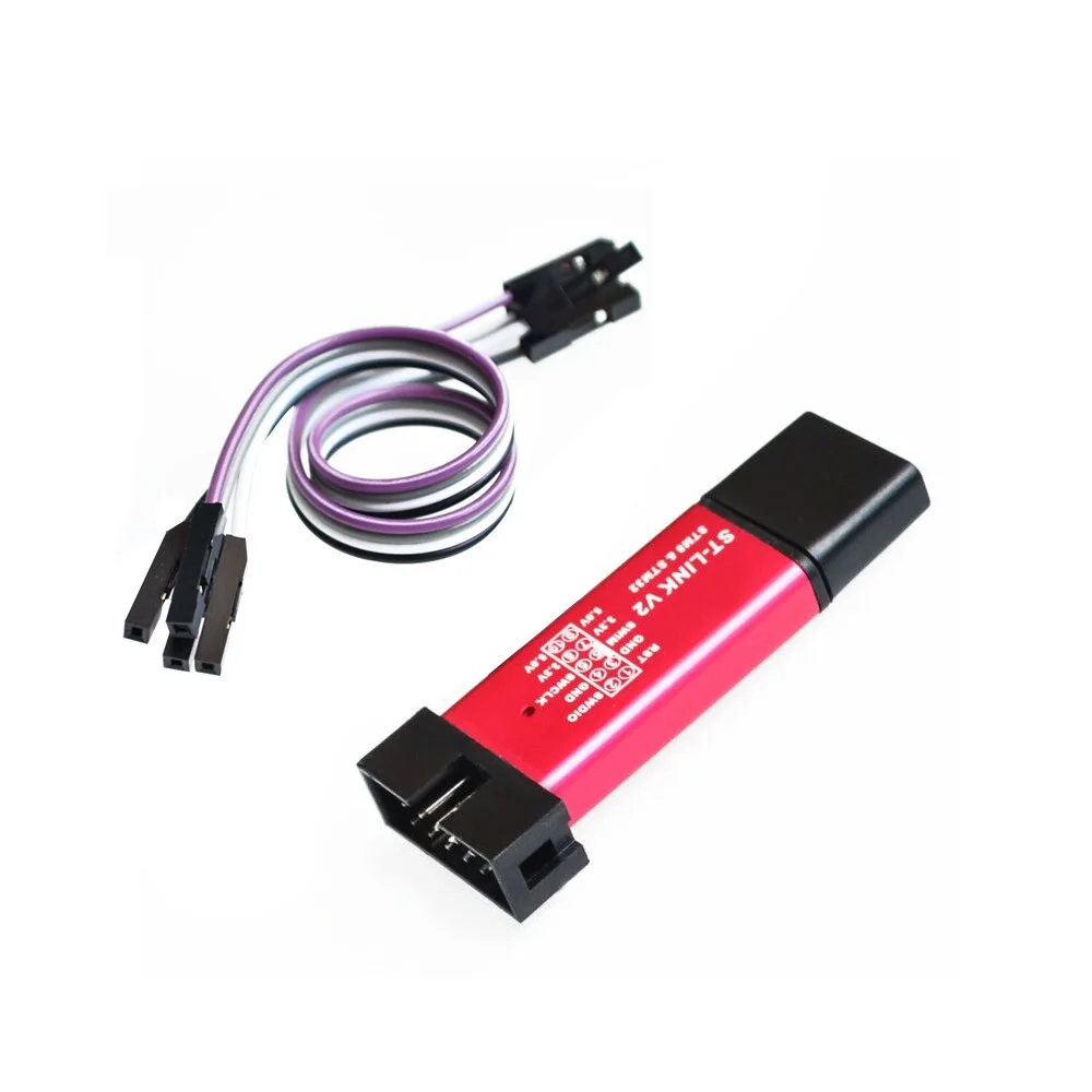 ST-Link V2 stlink mini STM8STM32 STLINK симулятор загрузки Программирование с крышкой | Компьютеры
